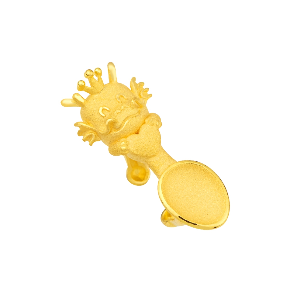 순금 용스푼 돌반지 3.75g